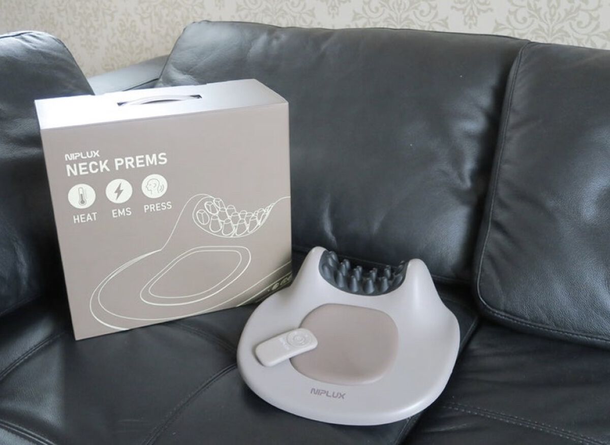 NECK PREMS/NIPLUX/ネックマッサージャーを使ったクチコミ（1枚目）