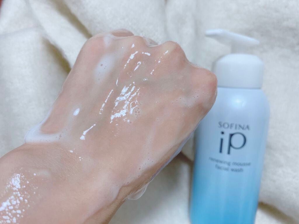 ソフィーナ iP リニュー ムース ウォッシュ/SOFINA iP/泡洗顔を使ったクチコミ(4枚目)