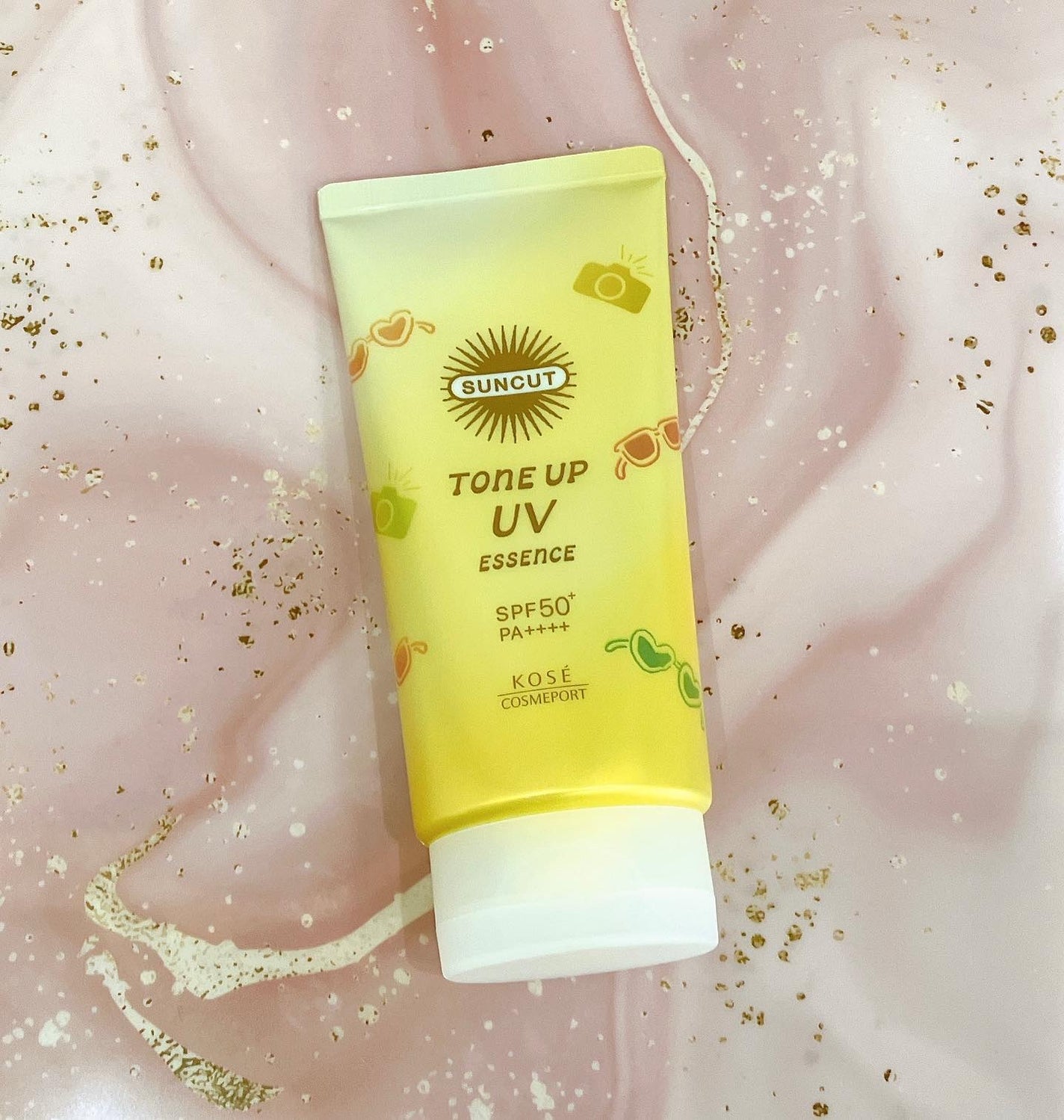 トーンアップUV エッセンス/サンカット®/日焼け止めローションを使ったクチコミ(1枚目)