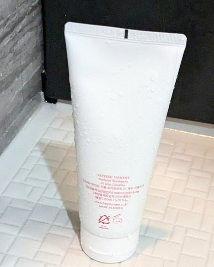 リフレッシュモーメントパフュームシャンプー/トリートメント Jeju Camellia/Free Moment /市販シャンプーを使ったクチコミ(7枚目)