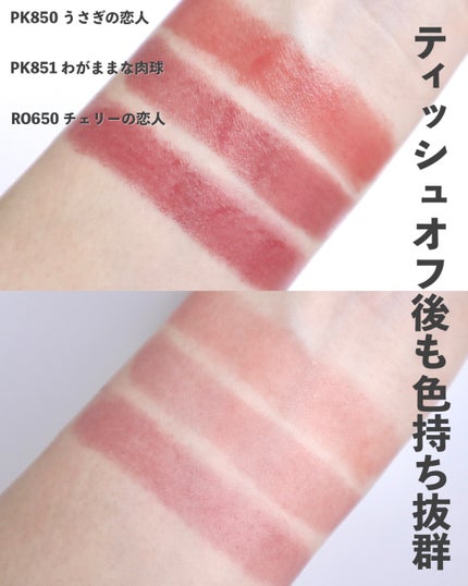 ネンマクフェイク ルージュ/Visée/口紅を使ったクチコミ(4枚目)