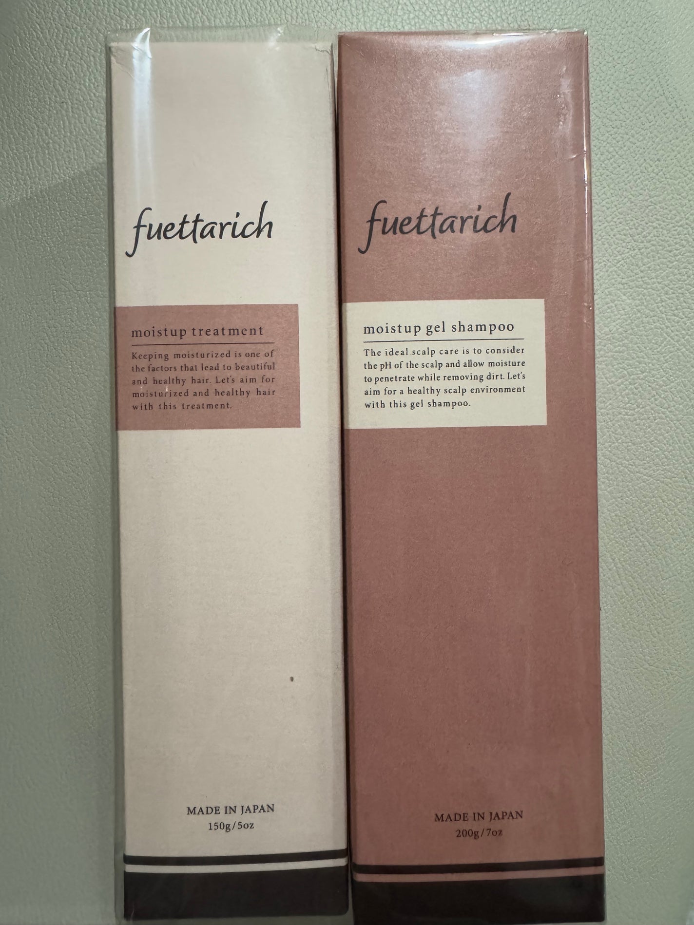 モイストアップ ジェル シャンプー/トリートメント/fuettarich (フエッタリッチ)/サロンシャンプーを使ったクチコミ(1枚目)
