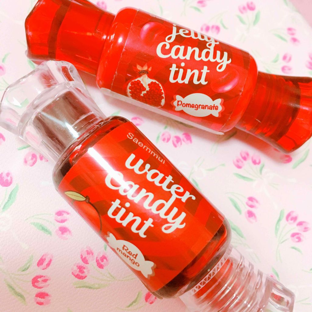 ウォーター キャンディー ティント/the SAEM/リップティントを使ったクチコミ（1枚目）