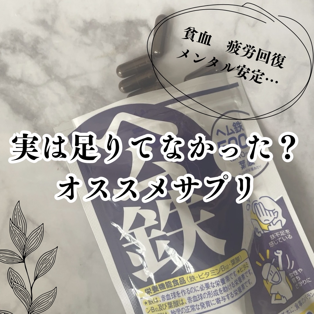 DHC ヘム鉄/DHC/健康サプリメントを使ったクチコミ（1枚目）