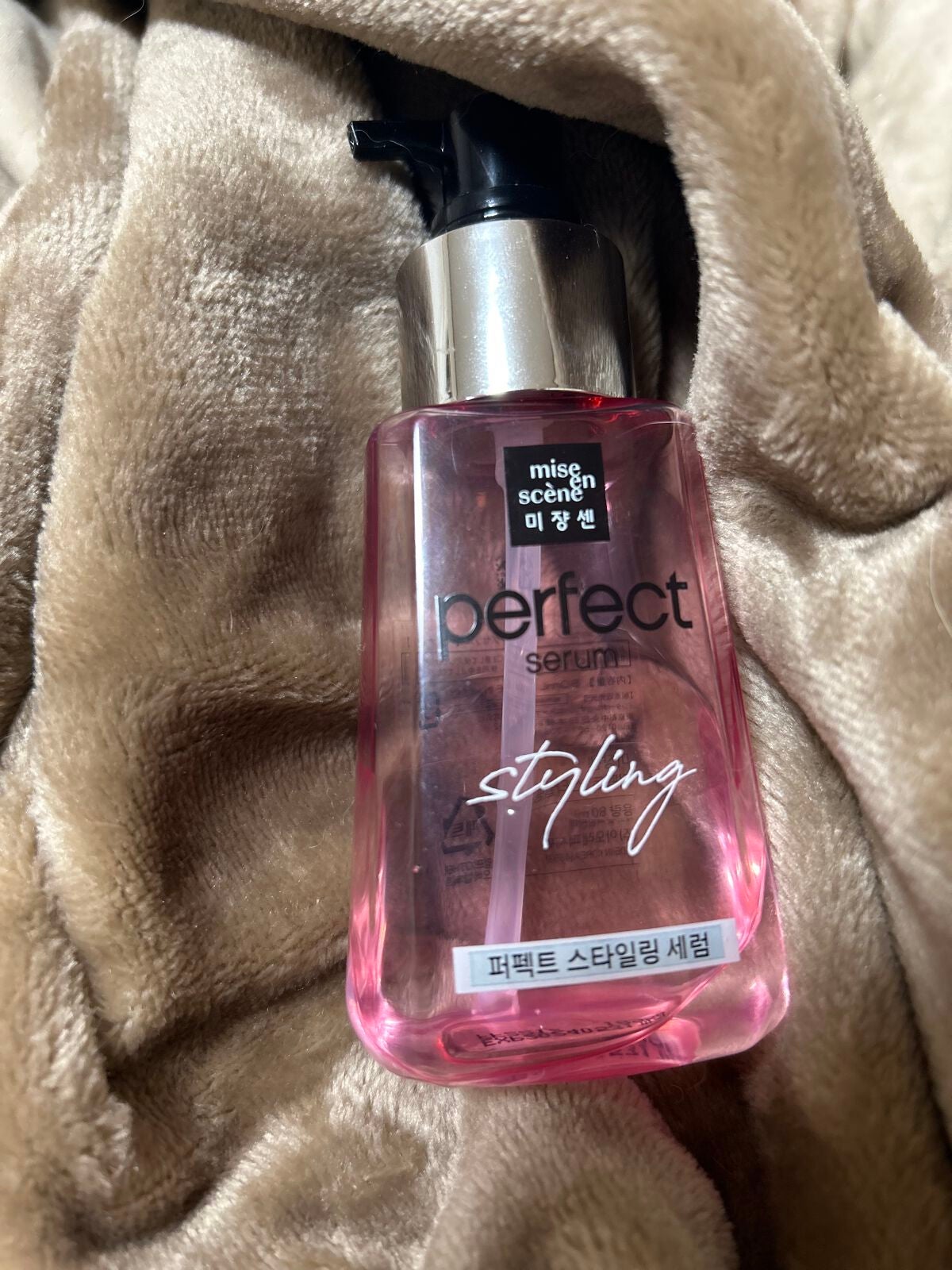 スタイリングセラム/miseenscene/ヘアオイルを使ったクチコミ(1枚目)