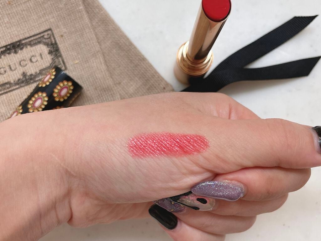 グッチ ルージュ ドゥ ボーテ ブリアン/GUCCI beauty/口紅を使ったクチコミ(2枚目)