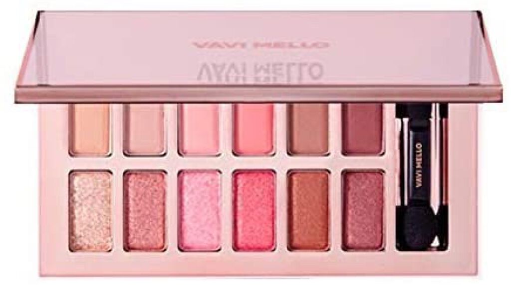 バレンタインボックス3ローズモーメント/VAVI MELLO/アイシャドウパレットを使ったクチコミ（1枚目）