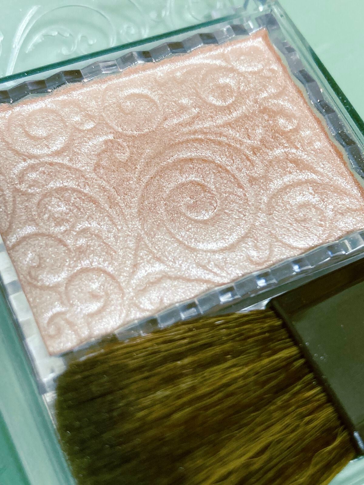 パールグロウハイライト/CEZANNE/パウダーハイライトを使ったクチコミ(2枚目)