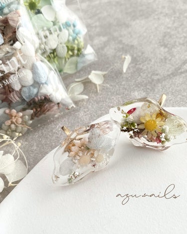 azu./azu.nails on LIPS 「S♡MintMixFlowerPack-series4-&Me..」（1枚目）