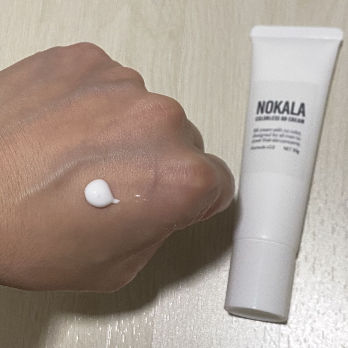 カラーレス BBクリーム/NOKALA/BBクリームを使ったクチコミ（2枚目）