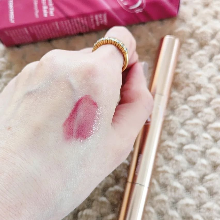 ゲットイットティントグレーズバーム/TONYMOLY/リップティントを使ったクチコミ（3枚目）