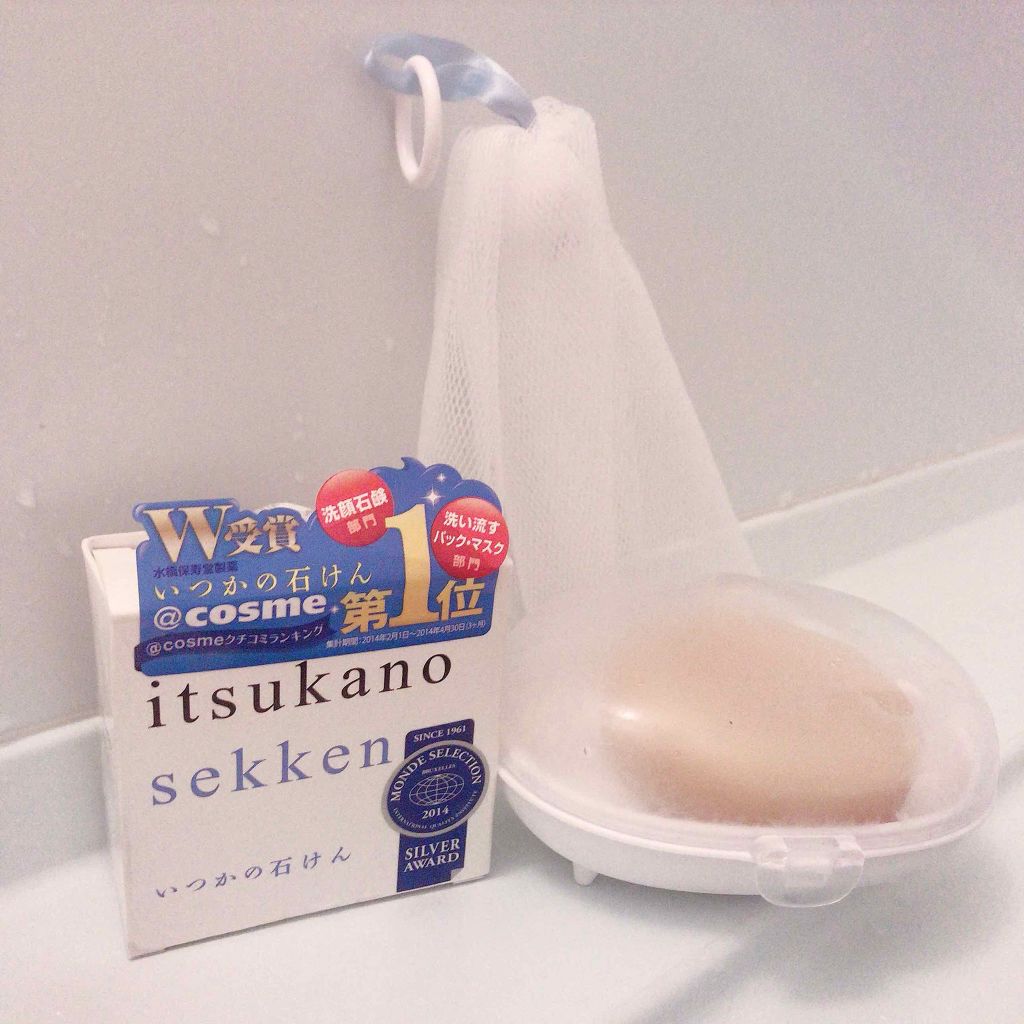 いつかの石けん/水橋保寿堂製薬/洗顔石鹸を使ったクチコミ(2枚目)