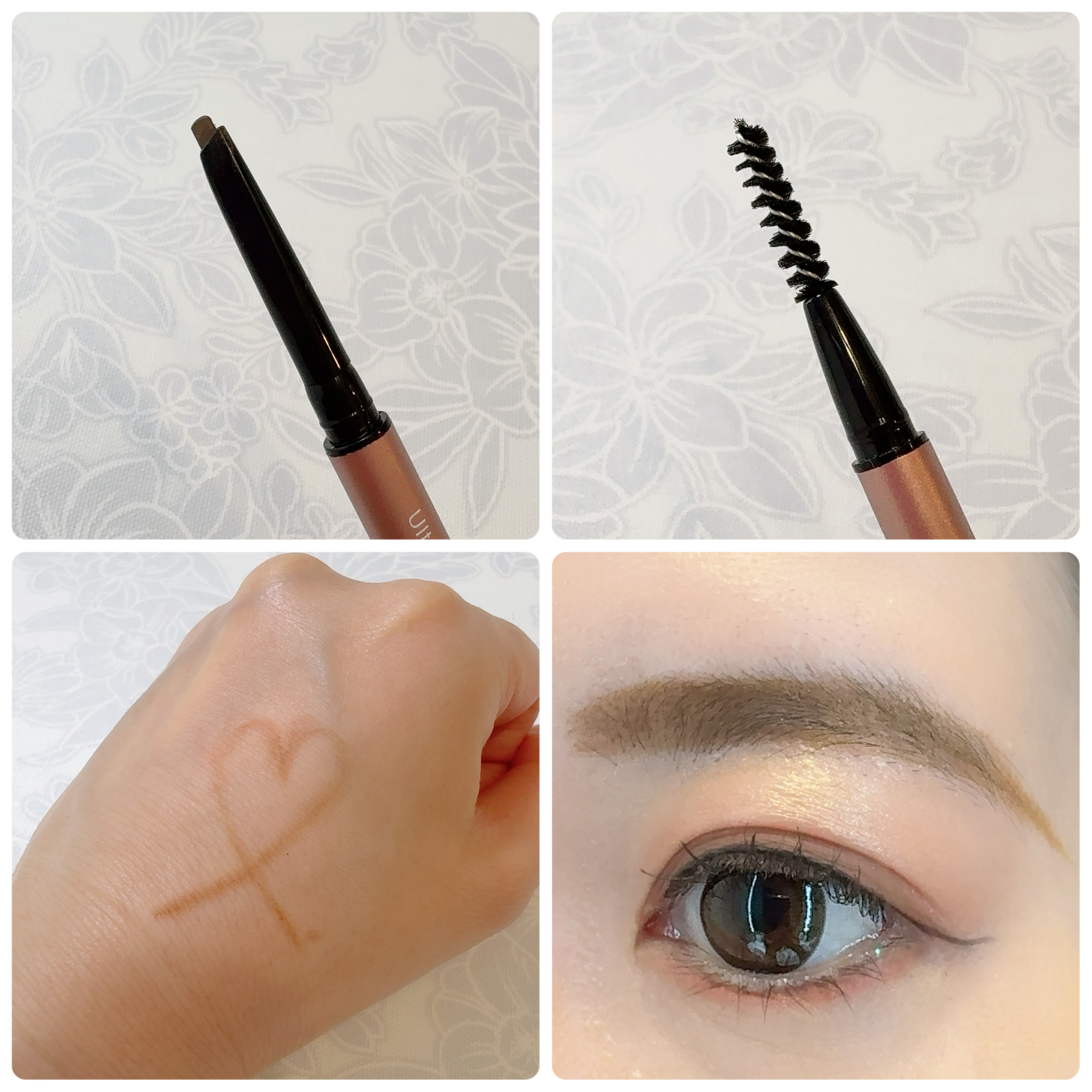 イルム ウルトラファイン トライアングル アイブロウペンシル EP02　ロゼブラウン/ILM/アイブロウペンシルを使ったクチコミ（2枚目）