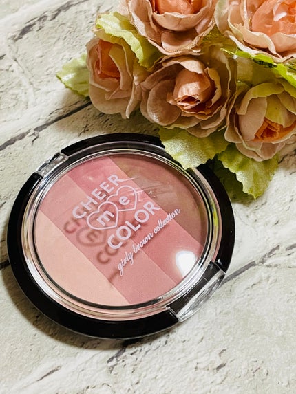 セリア CHEER me COLOR パウダーチークのクチコミ「セリア
CHEER me COLOR
パウダーチーク
☑︎アンティークモーヴ
久しぶり.....」(1枚目)