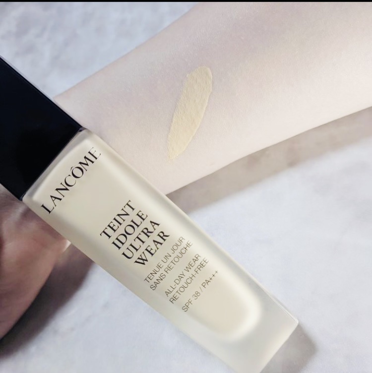 タンイドル ウルトラ ウェア リキッド B-02/LANCOME/リキッドファンデーションを使ったクチコミ（2枚目）