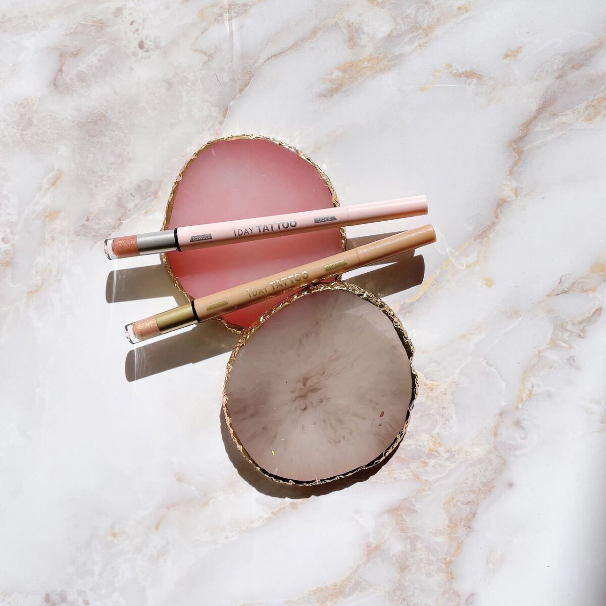 マルチブルーミングアイズ 03 ピンキッシュペタル/K-パレット/スティックアイシャドウを使ったクチコミ（1枚目）