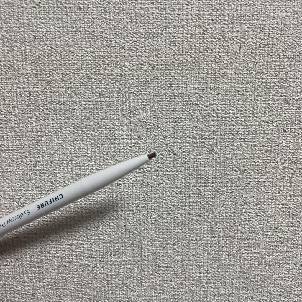 アイブロー ペンシル くり出し式/ちふれ/アイブロウペンシルを使ったクチコミ（2枚目）