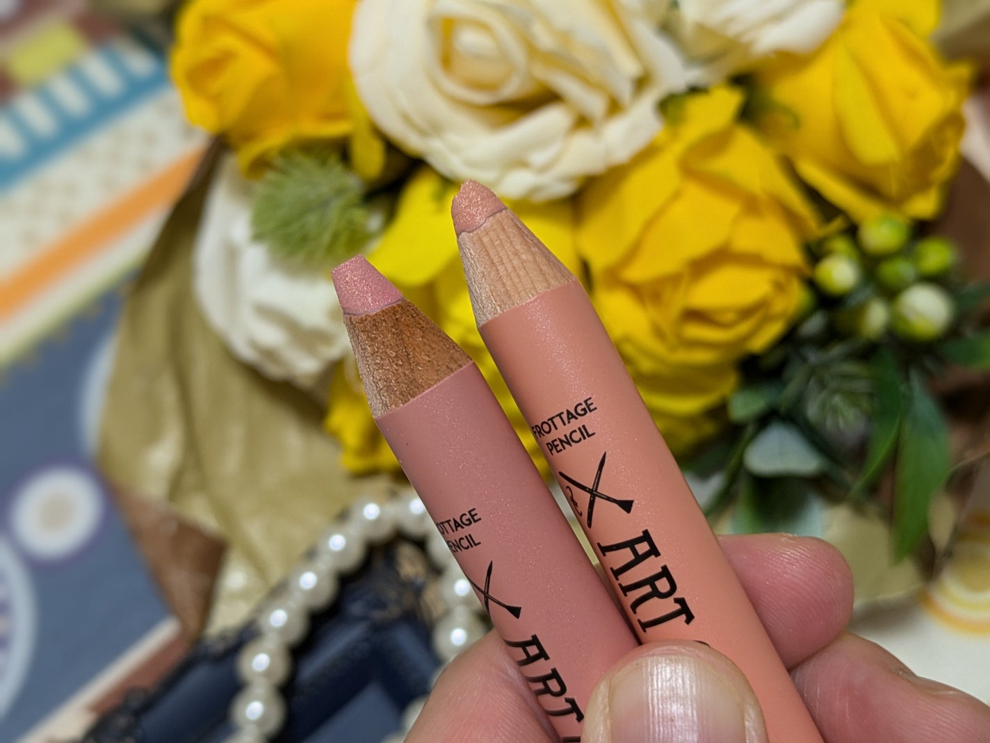 アートクラス フロッタージュペンシル/too cool for school/スティックアイシャドウを使ったクチコミ(3枚目)