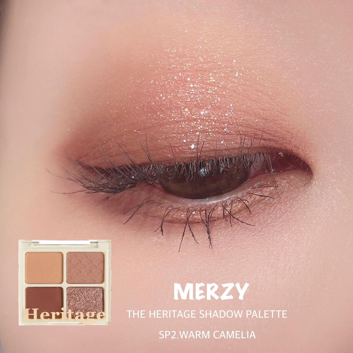 ザ ヘリテージ シャドウパレット/MERZY/アイシャドウパレットを使ったクチコミ(4枚目)