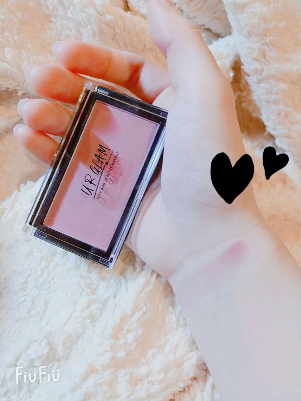 UR GLAM　DAILY CHEEK BLUSH/U R GLAM/パウダーチークを使ったクチコミ（2枚目）