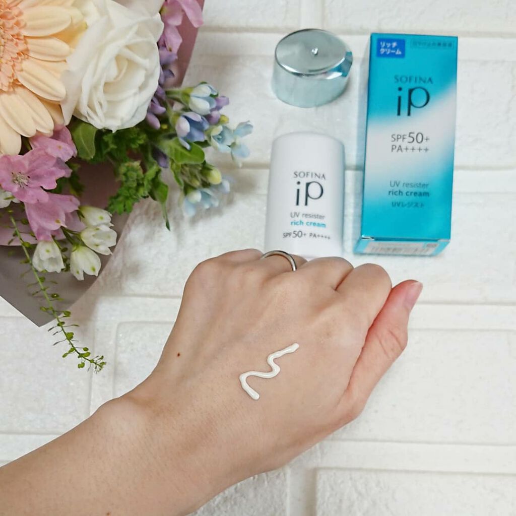 SOFINA iP UV レジスト リッチクリーム/SOFINA iP/日焼け止め・UVケアを使ったクチコミ（2枚目）