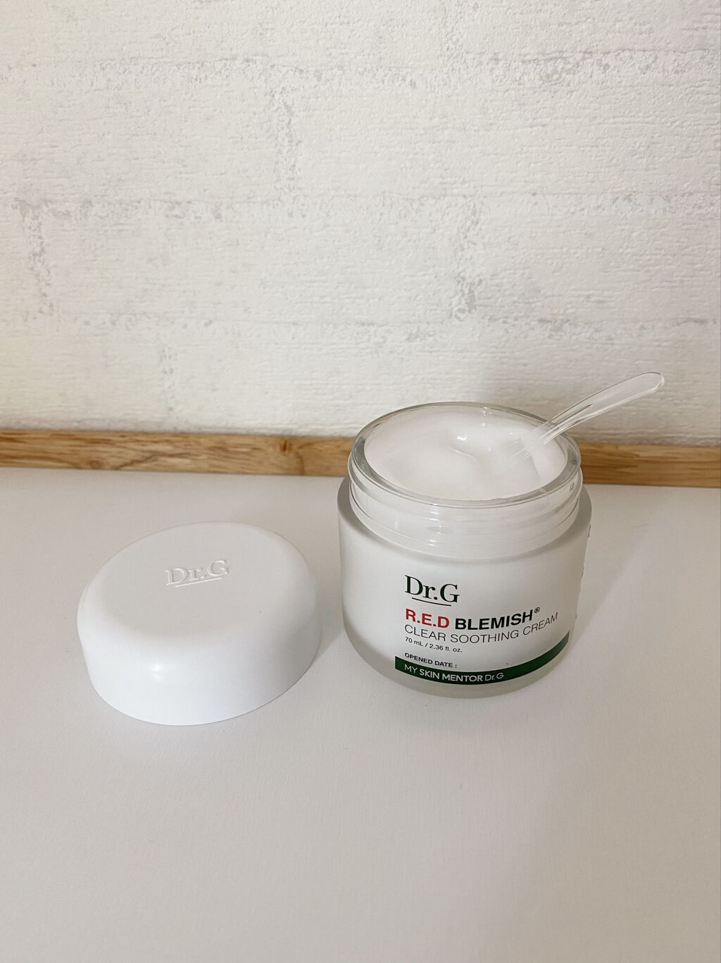 レッドB・Cスムージングクリーム/Dr.G/フェイスクリームを使ったクチコミ（3枚目）