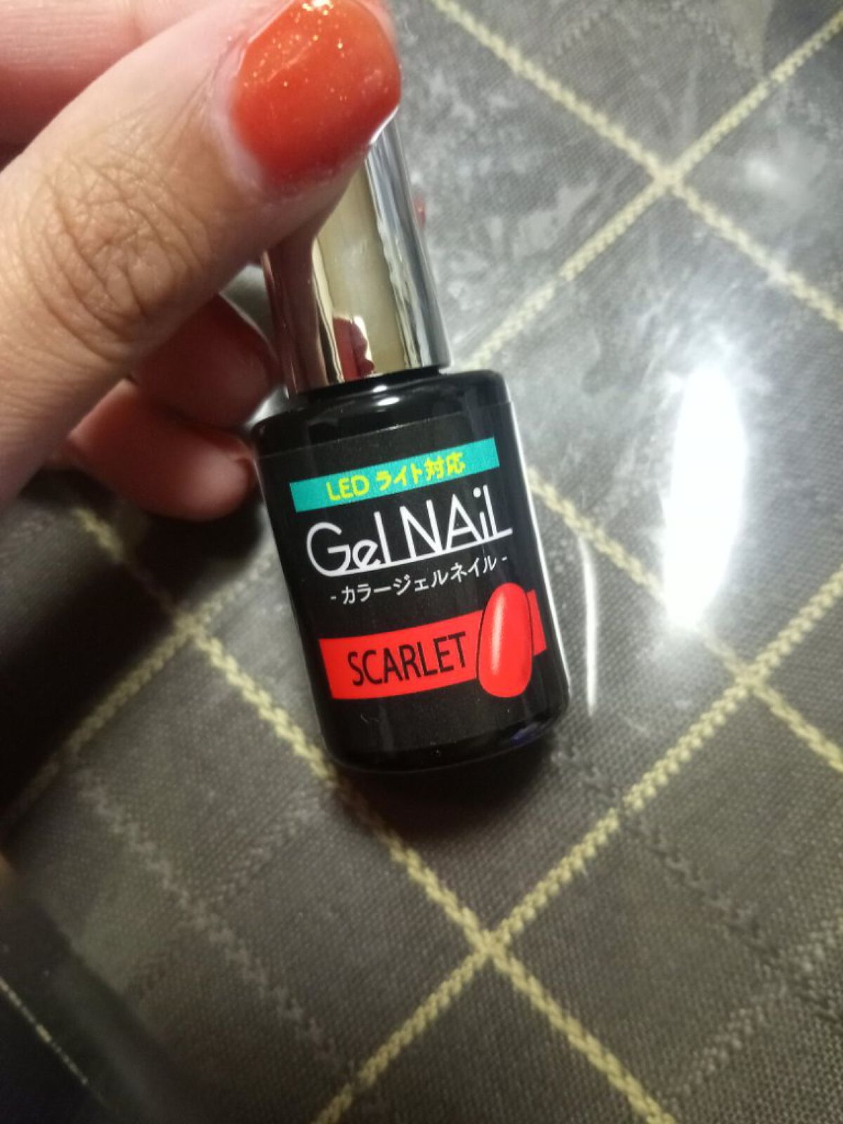 ジェルネイル(ライト対応)/セリア/ジェルネイルを使ったクチコミ(1枚目)