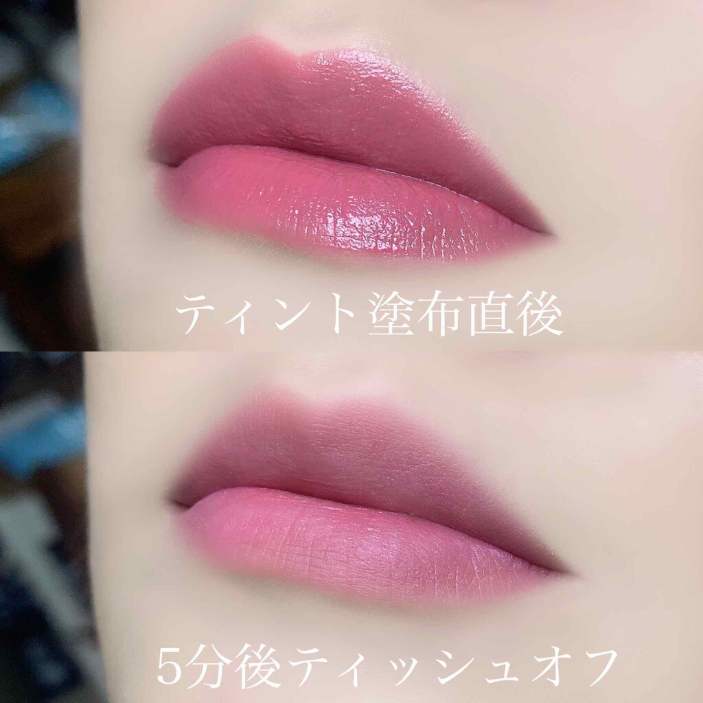 シアーマットティントプランパー 本命ローズ（RS）/ピュレア/リップティントを使ったクチコミ（2枚目）