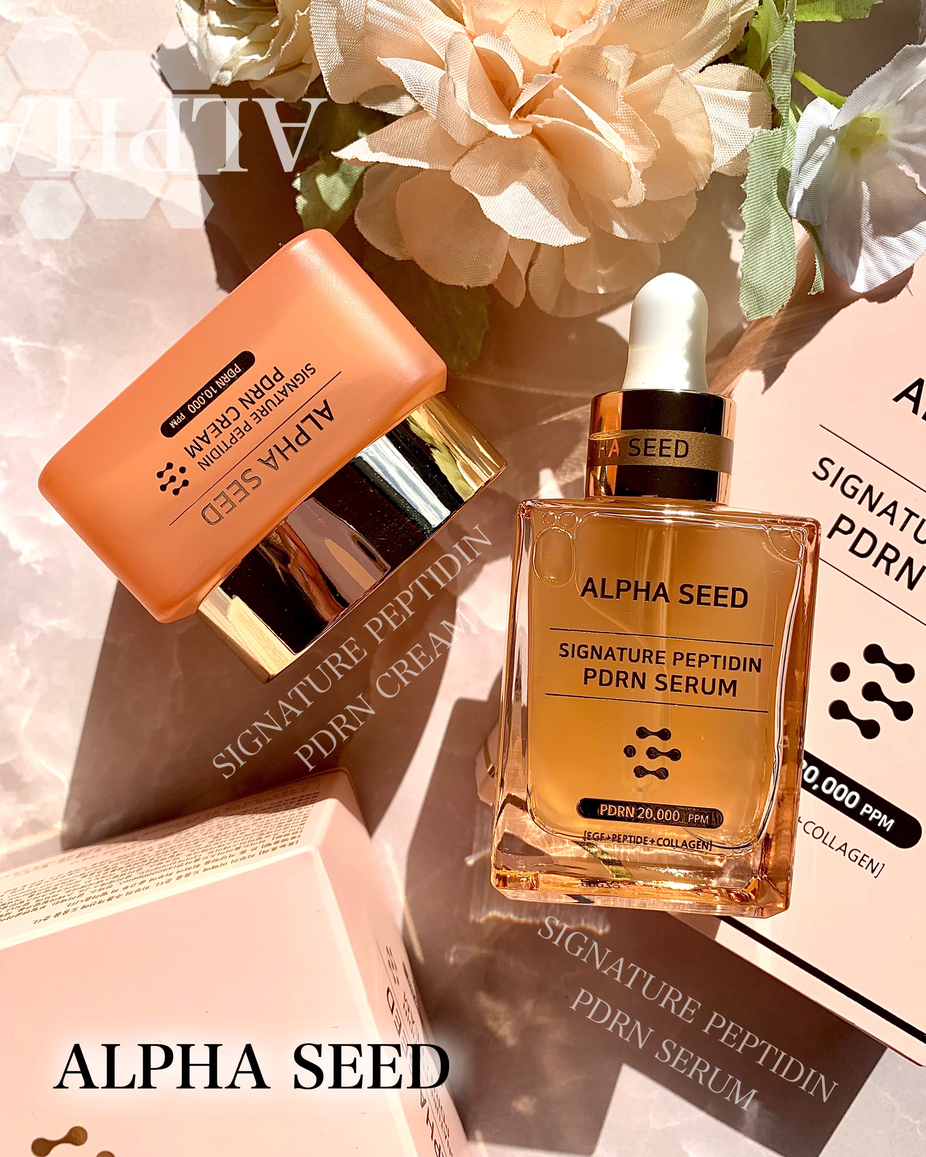 シグニチャーペプチドPDRNクリーム/ALPHASEED/フェイスクリームを使ったクチコミ（1枚目）