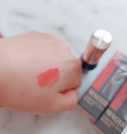 エッセンスジェルルージュ/マキアージュ/リップグロスを使ったクチコミ(3枚目)