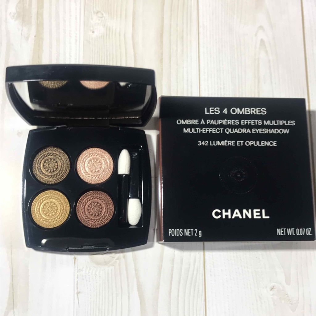 レ キャトル オンブル 342 ルミエール エ オピュロンス/CHANEL/アイシャドウパレットを使ったクチコミ（1枚目）