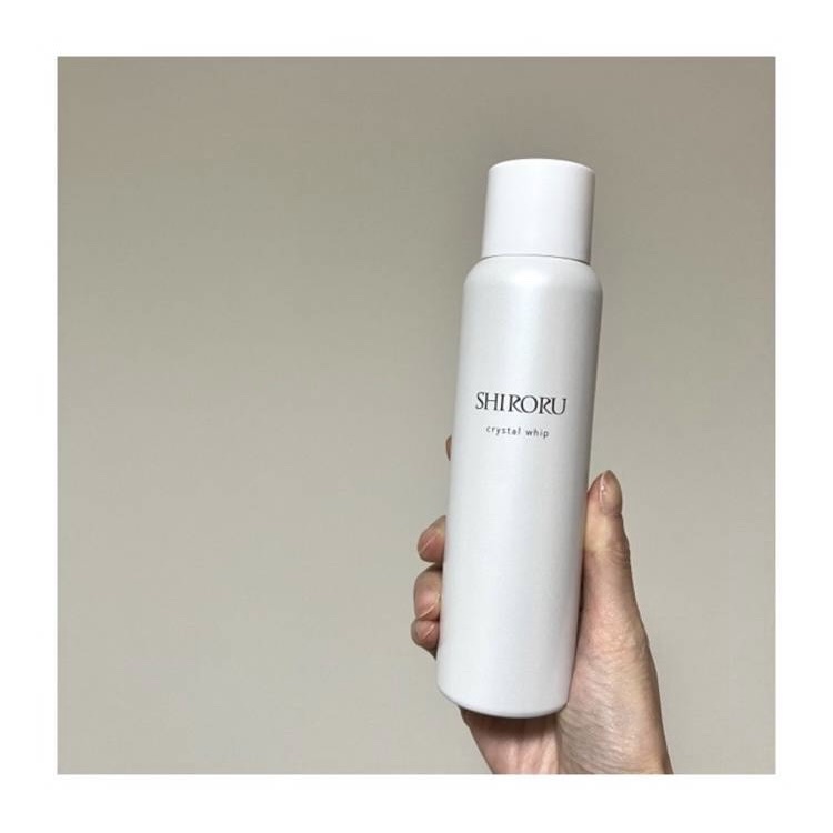 SHIRORU クリスタルホイップ 120g 洗顔料 SHIRORU シロル クリスタルホイップ 120g 洗顔 洗顔後フォーム