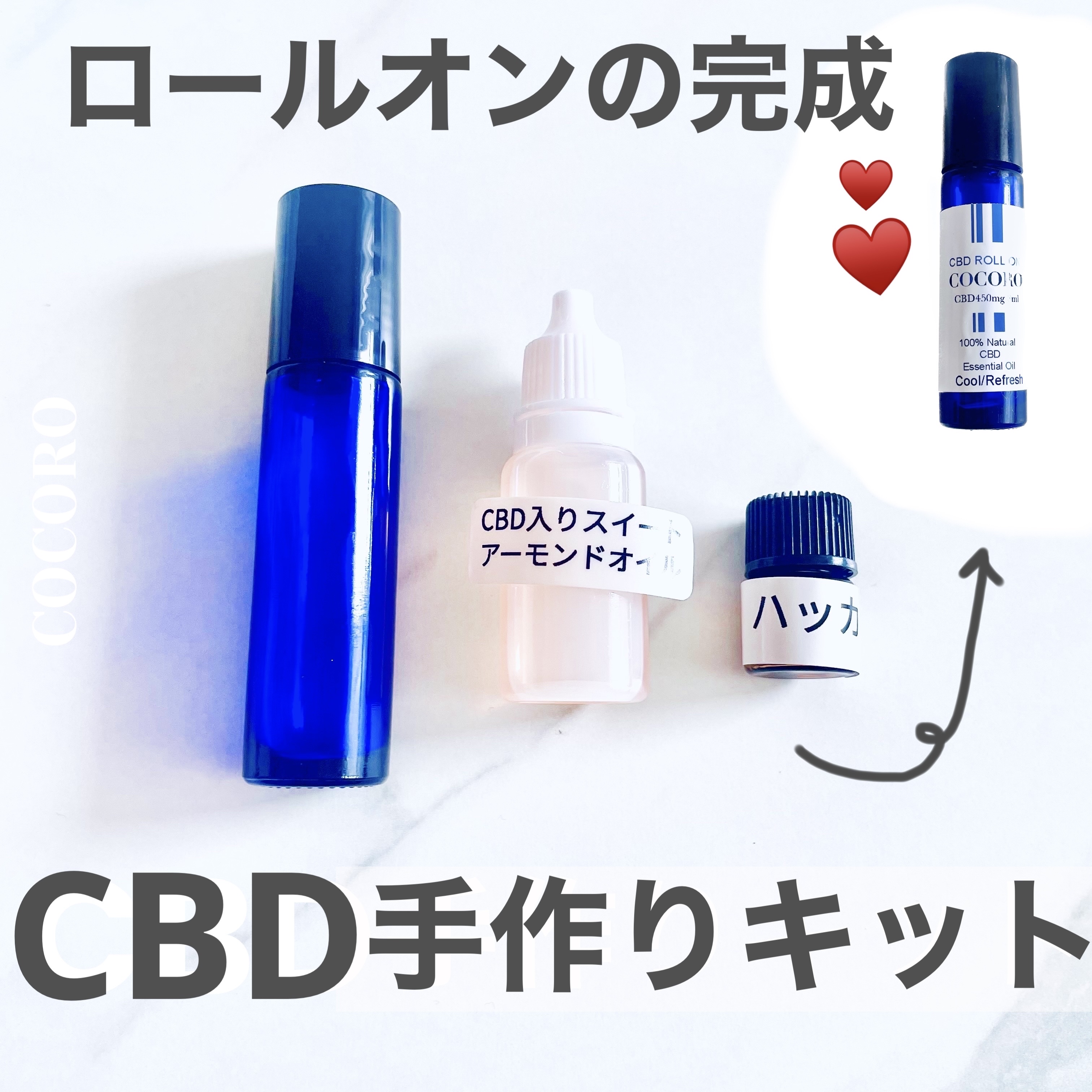 COCORO Handmade Rollon（ロールオン）/Re-laugh/ネック・デコルテケアを使ったクチコミ（1枚目）