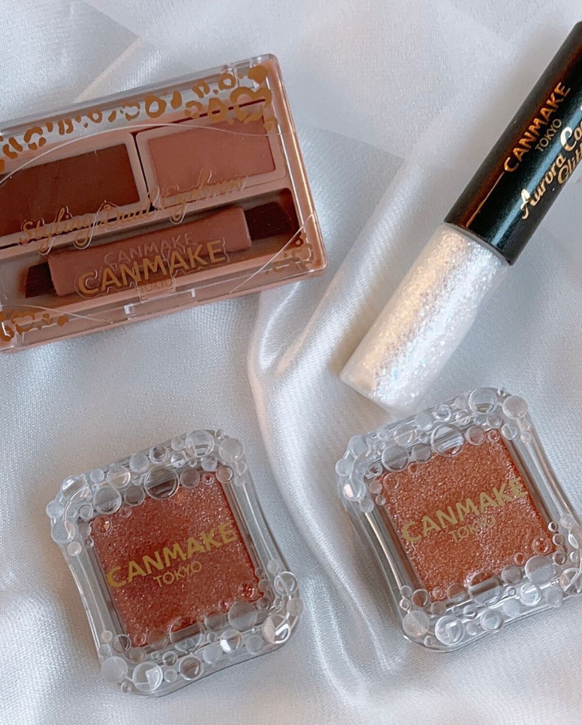 オーロラカクテルグリッター/キャンメイク/アイシャドウを使ったクチコミ(1枚目)