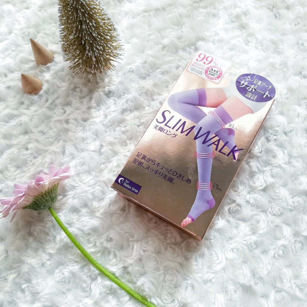 美脚ロング/SLIMWALK/着圧ソックス・レギンスを使ったクチコミ（1枚目）