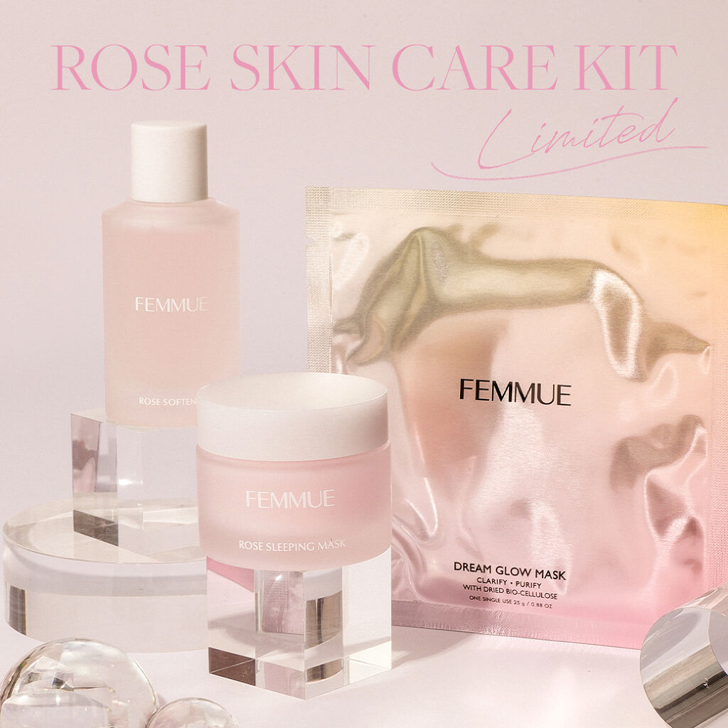 ドリームグロウマスク CP(肌引き締め・ブースター)/FEMMUE/シートマスク・パックを使ったクチコミ（1枚目）