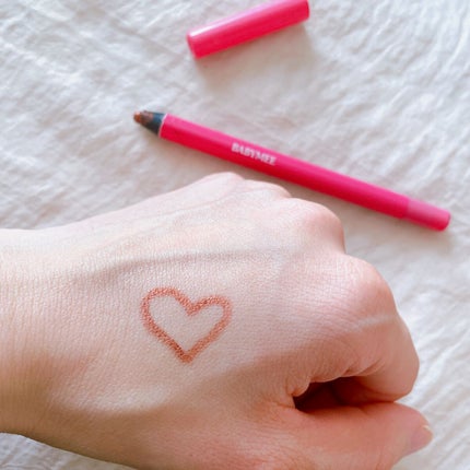 ニュアンスカラーライナー/BABYMEE/ペンシルアイライナーを使ったクチコミ(2枚目)