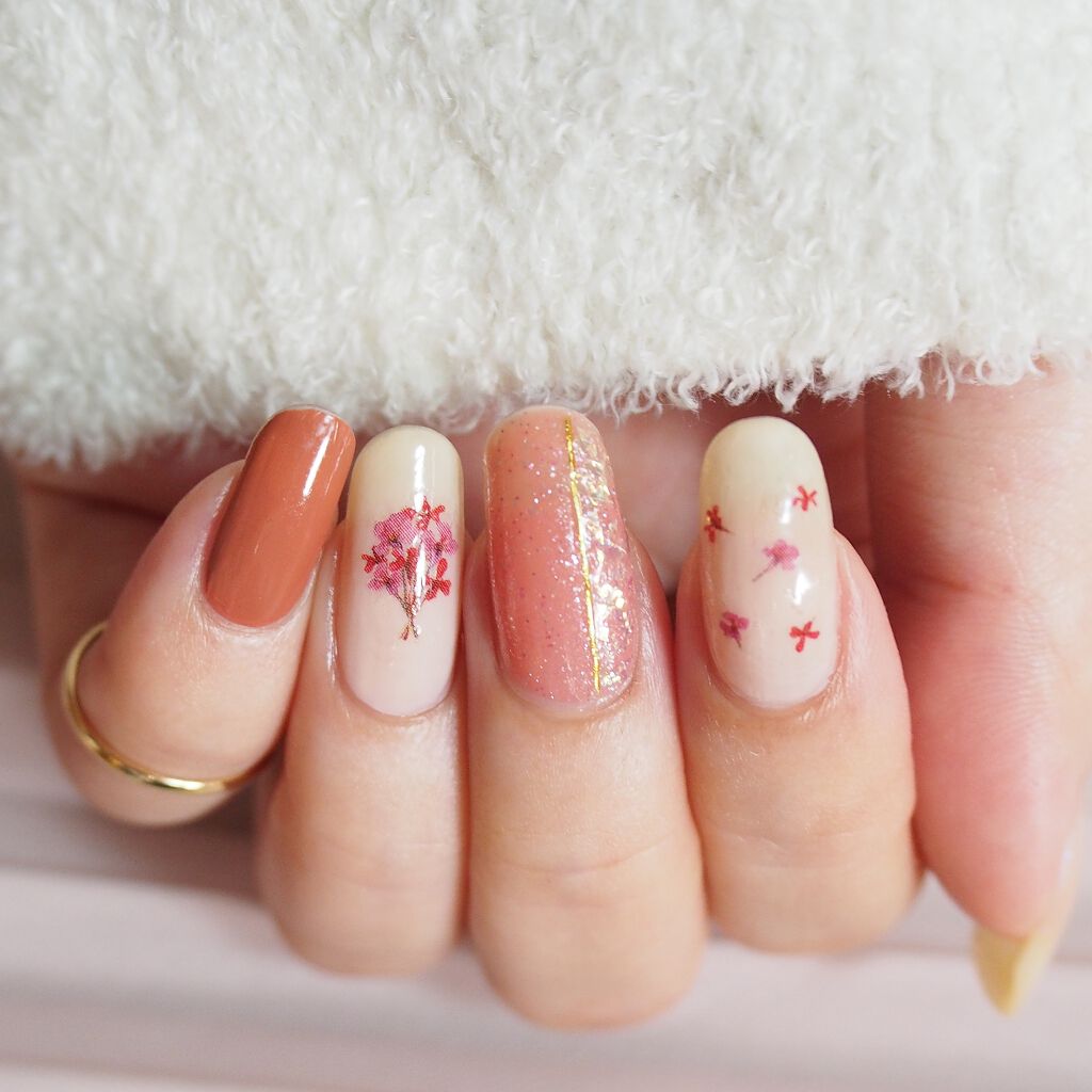 しずくネイルシール/キャンドゥ/ネイルシールを使ったクチコミ（1枚目）