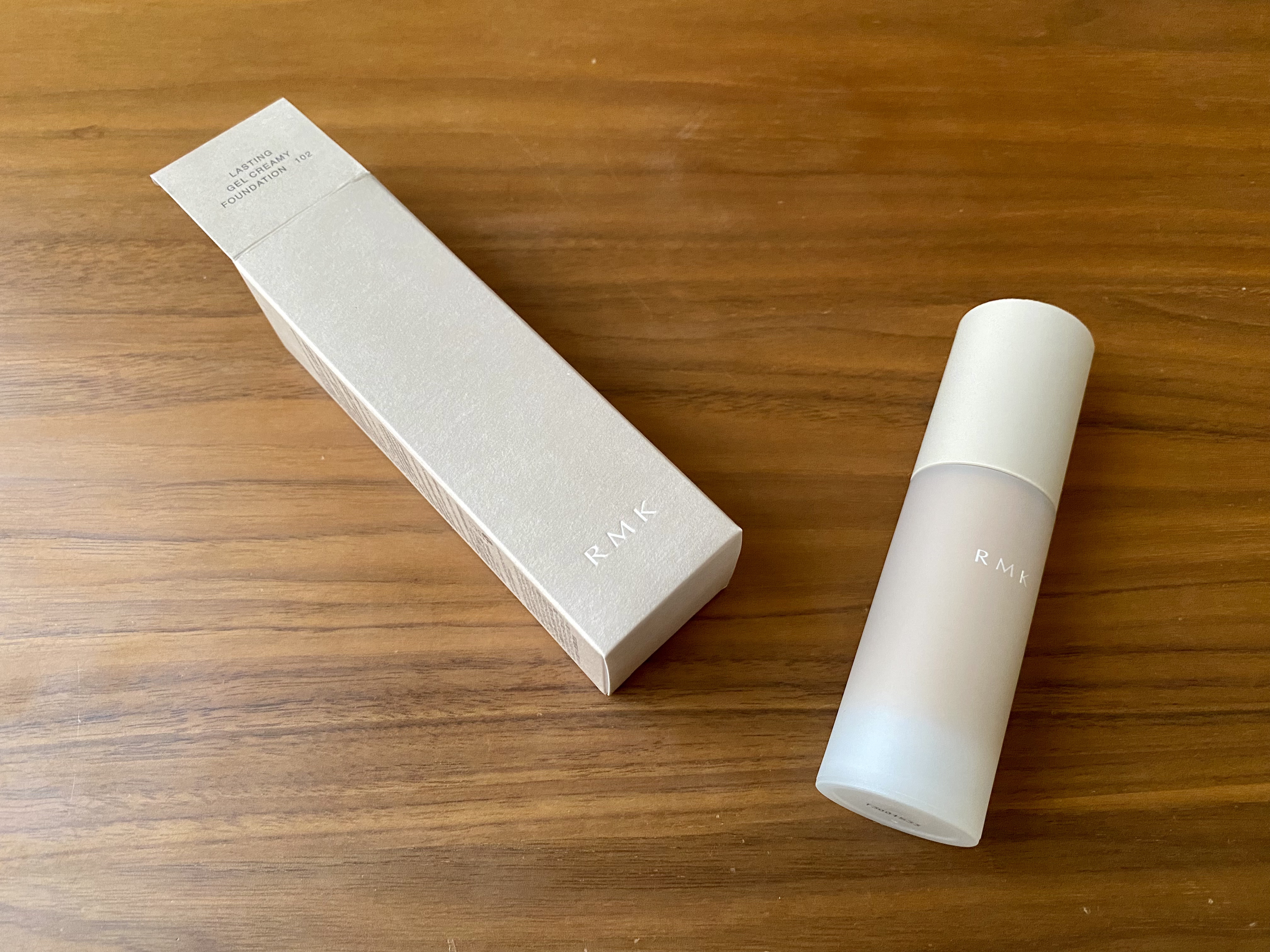 RMK ラスティング ジェルクリーミィファンデーション/RMK/クリーム・エマルジョンファンデーションを使ったクチコミ（2枚目）