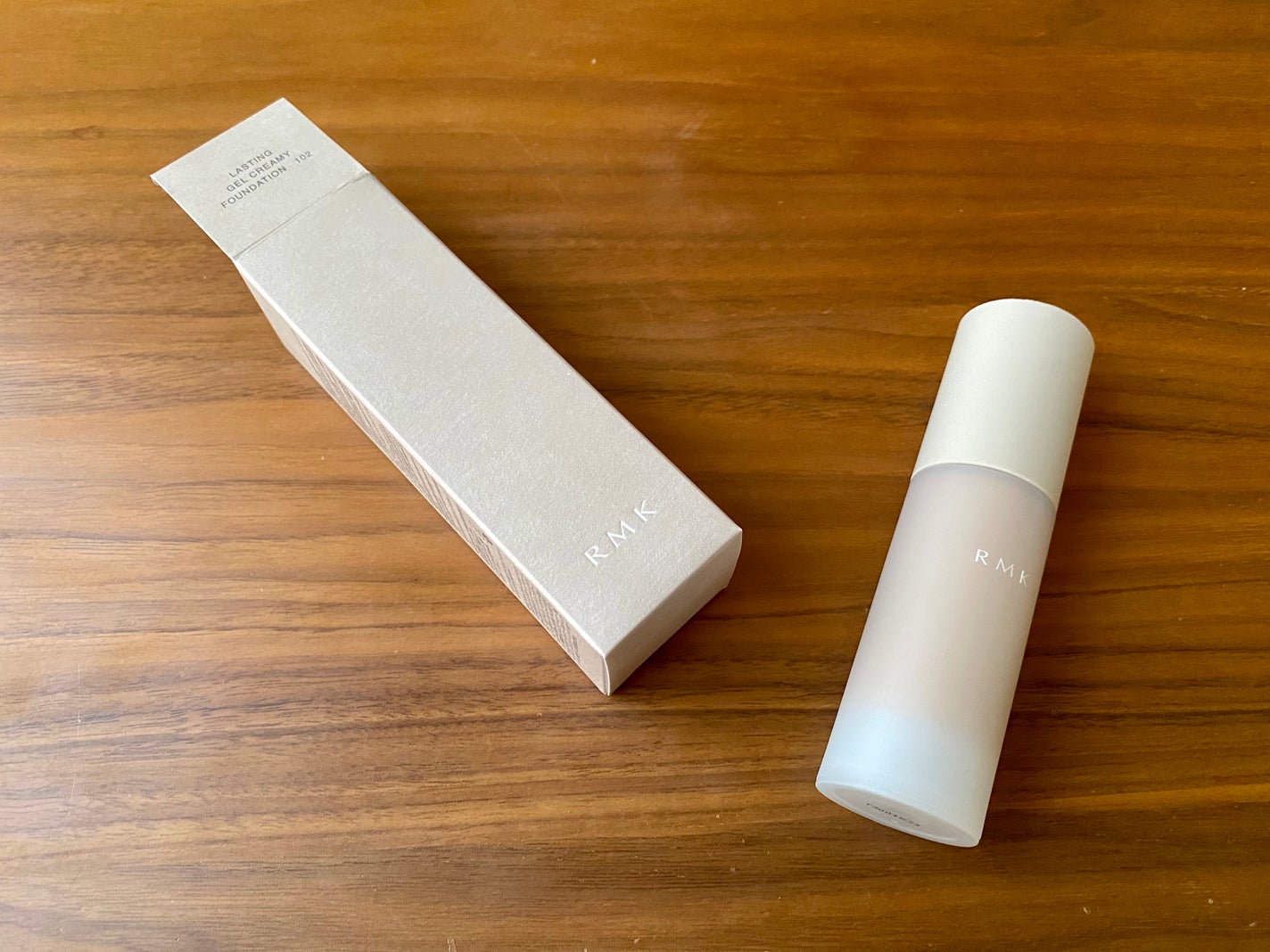 RMK ラスティング ジェルクリーミィファンデーション/RMK/クリーム・エマルジョンファンデーションを使ったクチコミ(2枚目)