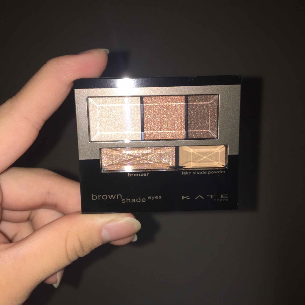 ブラウンシェードアイズN/KATE/アイシャドウパレットを使ったクチコミ（1枚目）