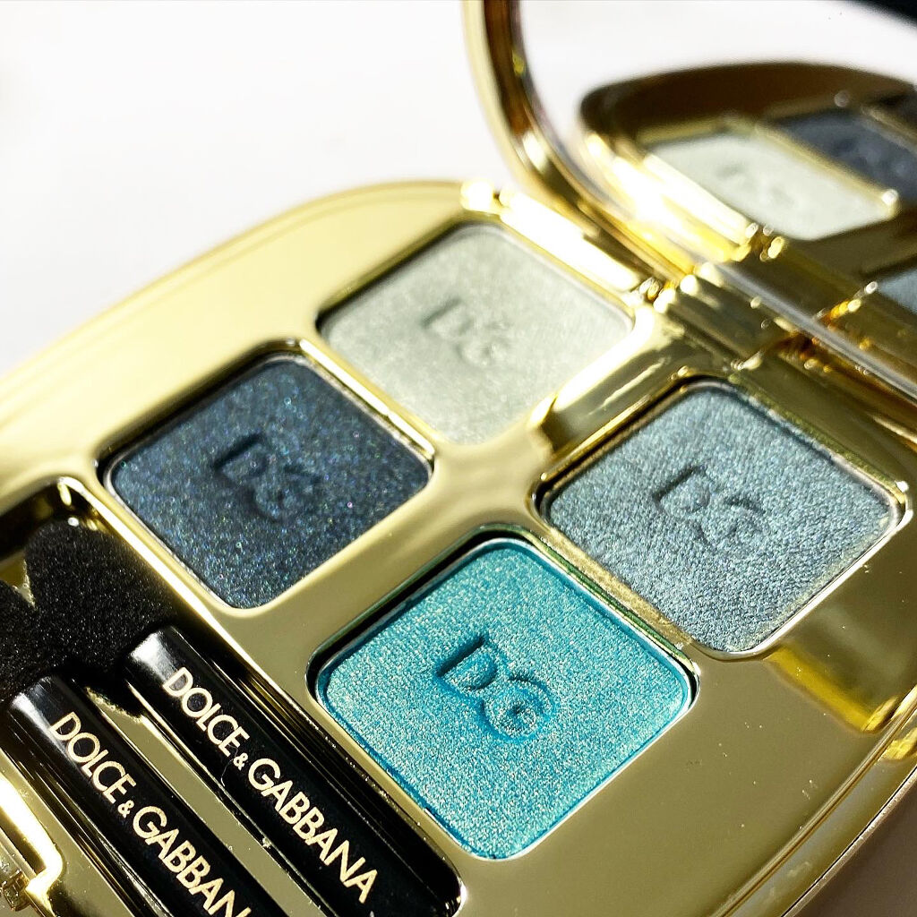 フェリンアイズ インテンスアイシャドウ クアッド/DOLCE&GABBANA BEAUTY/アイシャドウパレットを使ったクチコミ（1枚目）