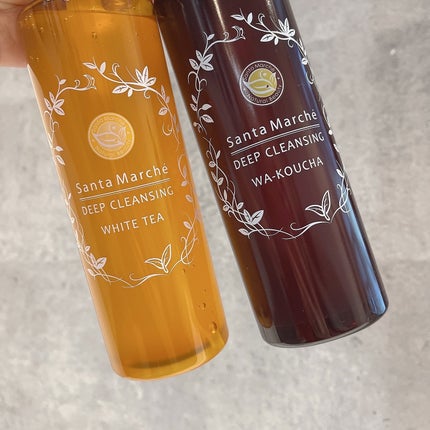 ディープクレンジング 和紅茶/サンタマルシェ/クレンジングジェルを使ったクチコミ(2枚目)