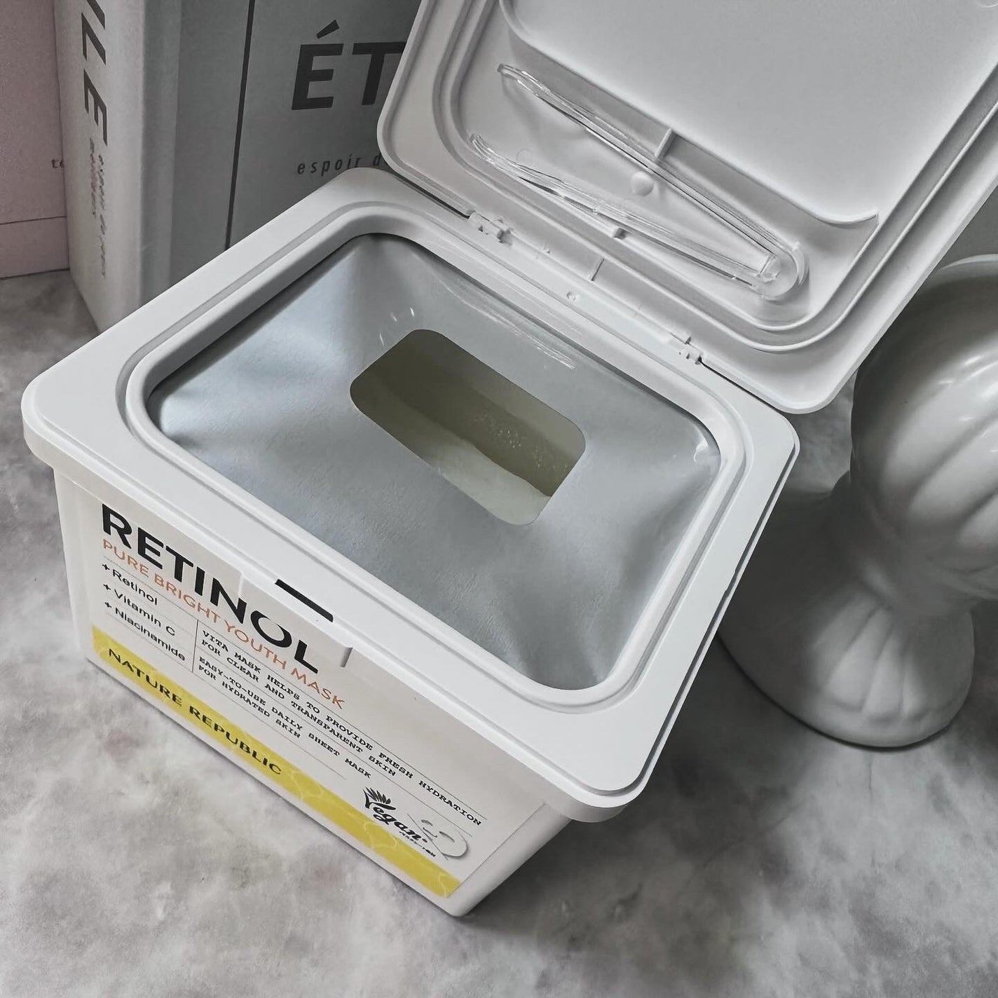 キューブマスク レチノール/ネイチャーリパブリック/シートマスク・パックを使ったクチコミ(2枚目)