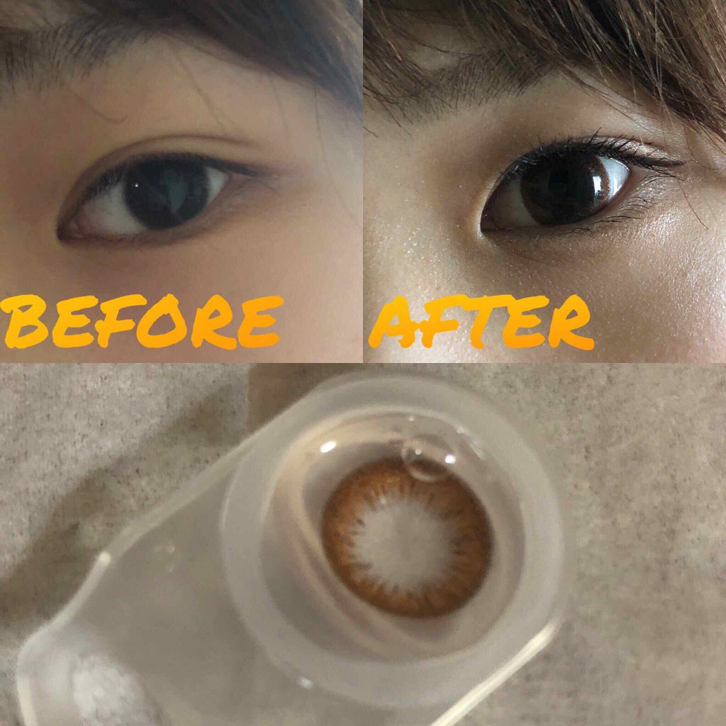 ピエナージュ リュクス/PienAge/カラーコンタクトレンズを使ったクチコミ（2枚目）