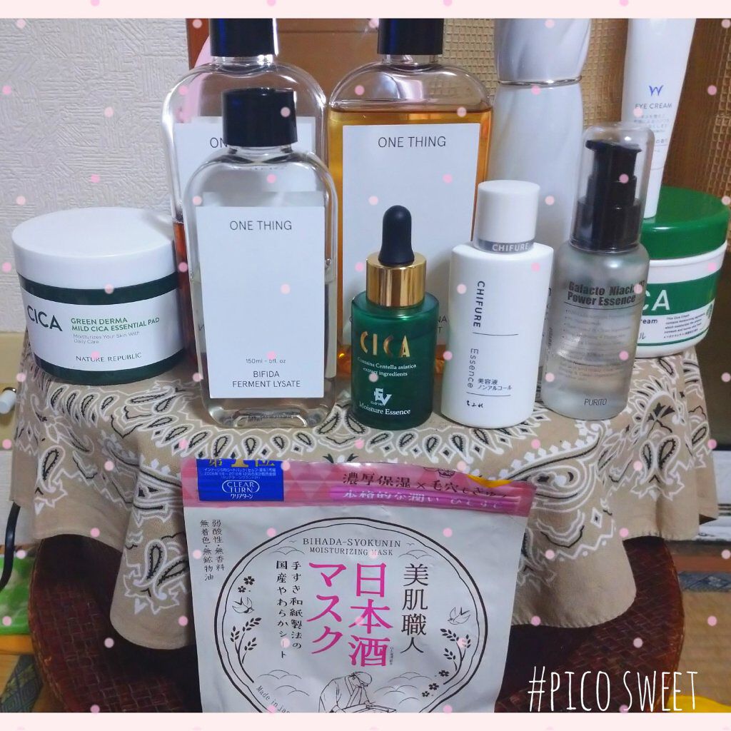 ビフィズス菌化粧水/ONE THING/化粧水を使ったクチコミ（1枚目）