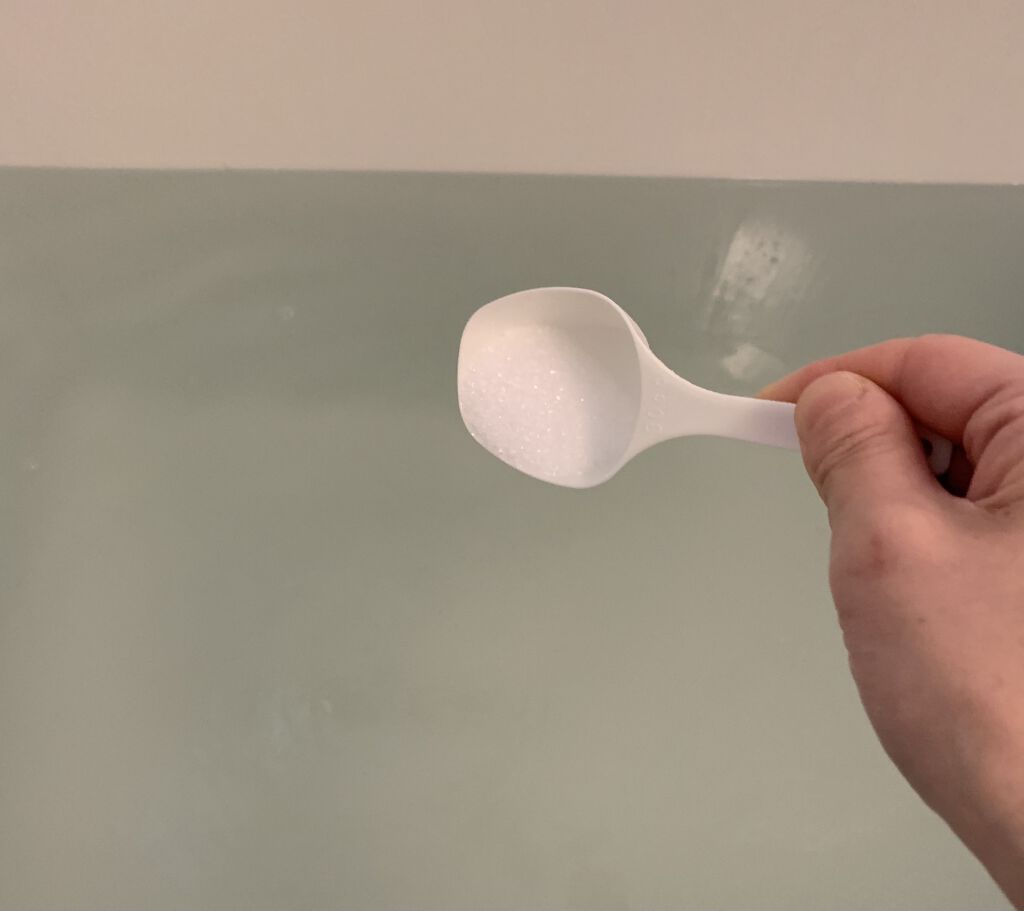 シークリスタルス エプソムソルト オリジナル/sea crystals/無機塩系入浴剤を使ったクチコミ（3枚目）