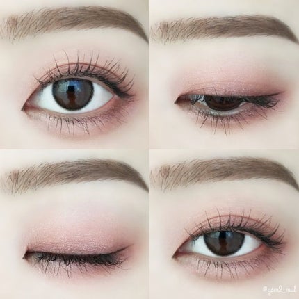 トーンアップアイシャドウ/CEZANNE/アイシャドウパレットを使ったクチコミ(3枚目)