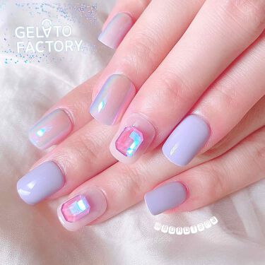 ワンタッチネイルチップ Gelato Factoryの口コミ ジェラートファクトリー ワンタッチネ By Borotama 混合肌 Lips