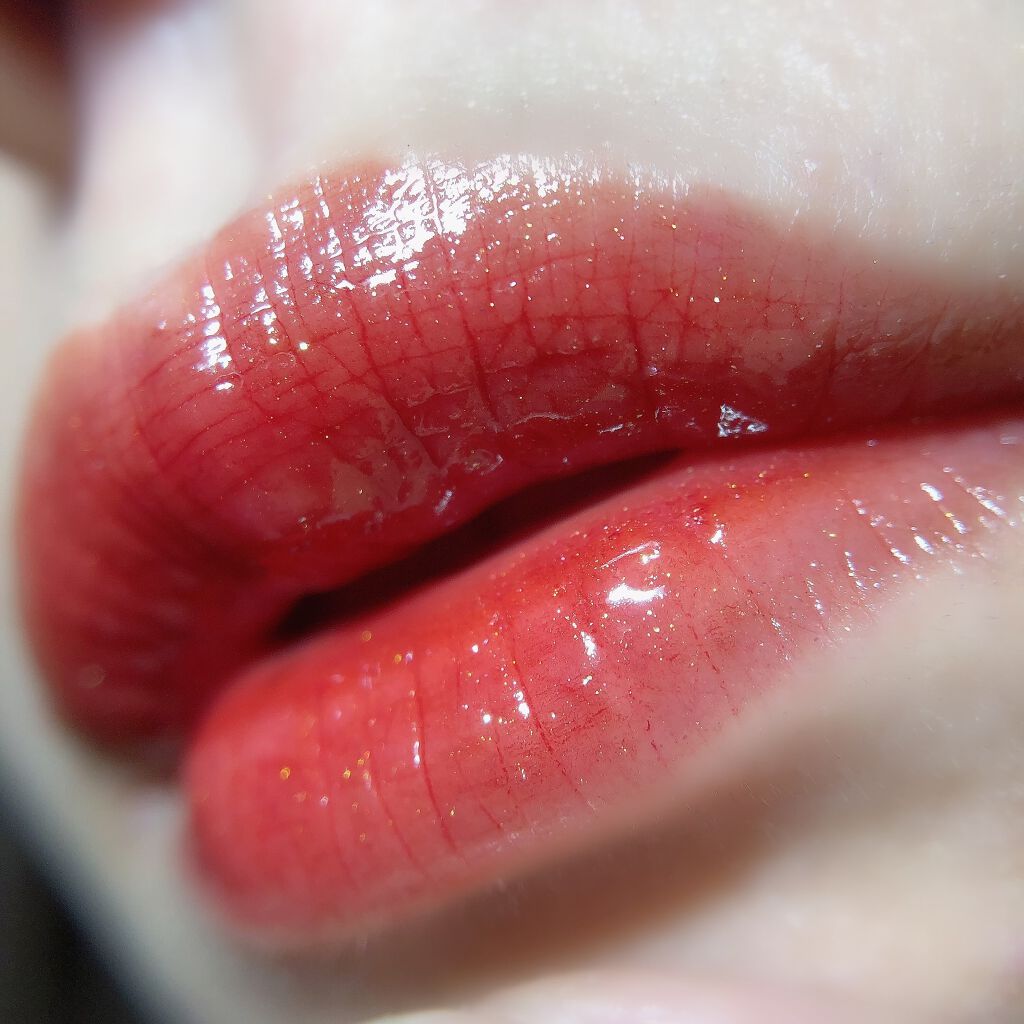 ノンスティッキーダズルティント/unleashia/リップティントを使ったクチコミ(2枚目)